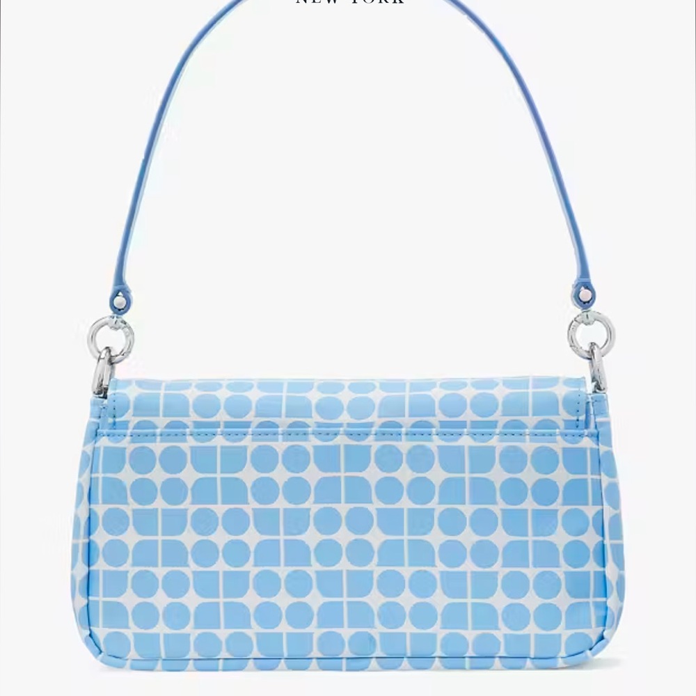 Kate Spade Noel Jacquard Convertible Crossbody Canvas XBody
Astral Blue
NWT - Picture 6 of 16